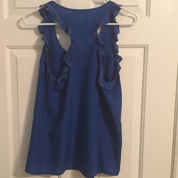 Cute royal blue blouse - Picture 3 of 3