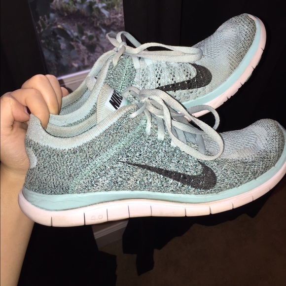 Tiffany Blue Nike Flyknits