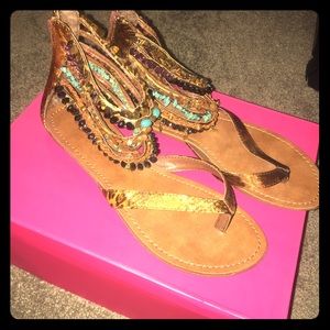 Beaded Sandals