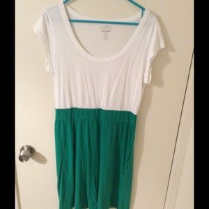 Two tone summer dress.