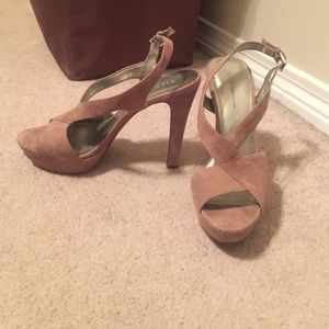 BCBGeneration Nude Heels