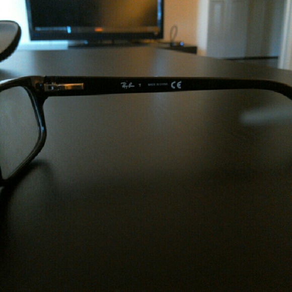 RayBan black framed glasses with tint - Picture 2 of 4