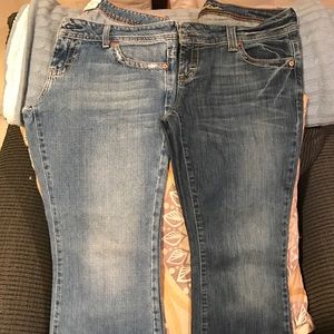 American Eagle "Artist" style jeans. Two pairs.