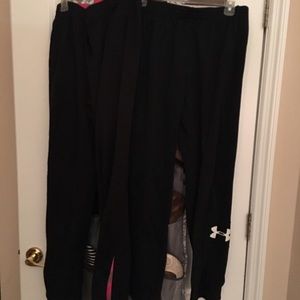 Women's Nike & Under Amour sweatpants