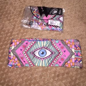 Wild fox reversible bathingsuit top