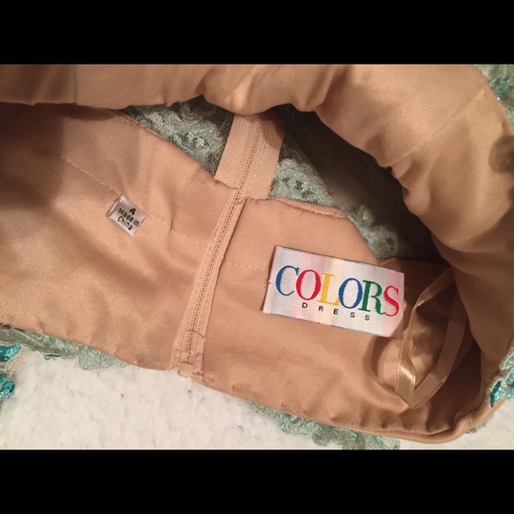 COLORS size 4 prom dress - Picture 2 of 4