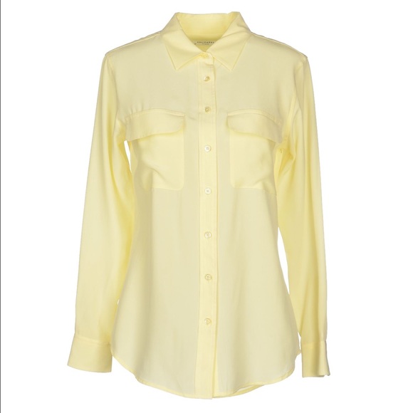 SOLD OUT Equipment Signature Silk Blouse Shirt - Picture 1 of 3