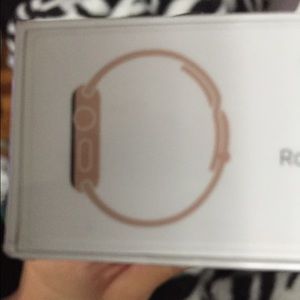 Rose gold Apple Watch