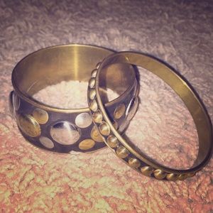 Rocker bracelets from forever 21