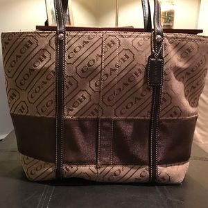 Coach hand bag