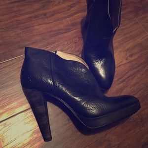 Frye Harlow Campus high heel booties 8
