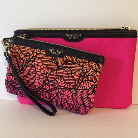 Victoria's Secret Handbags - Victoria's Secret two piece Wristlet set