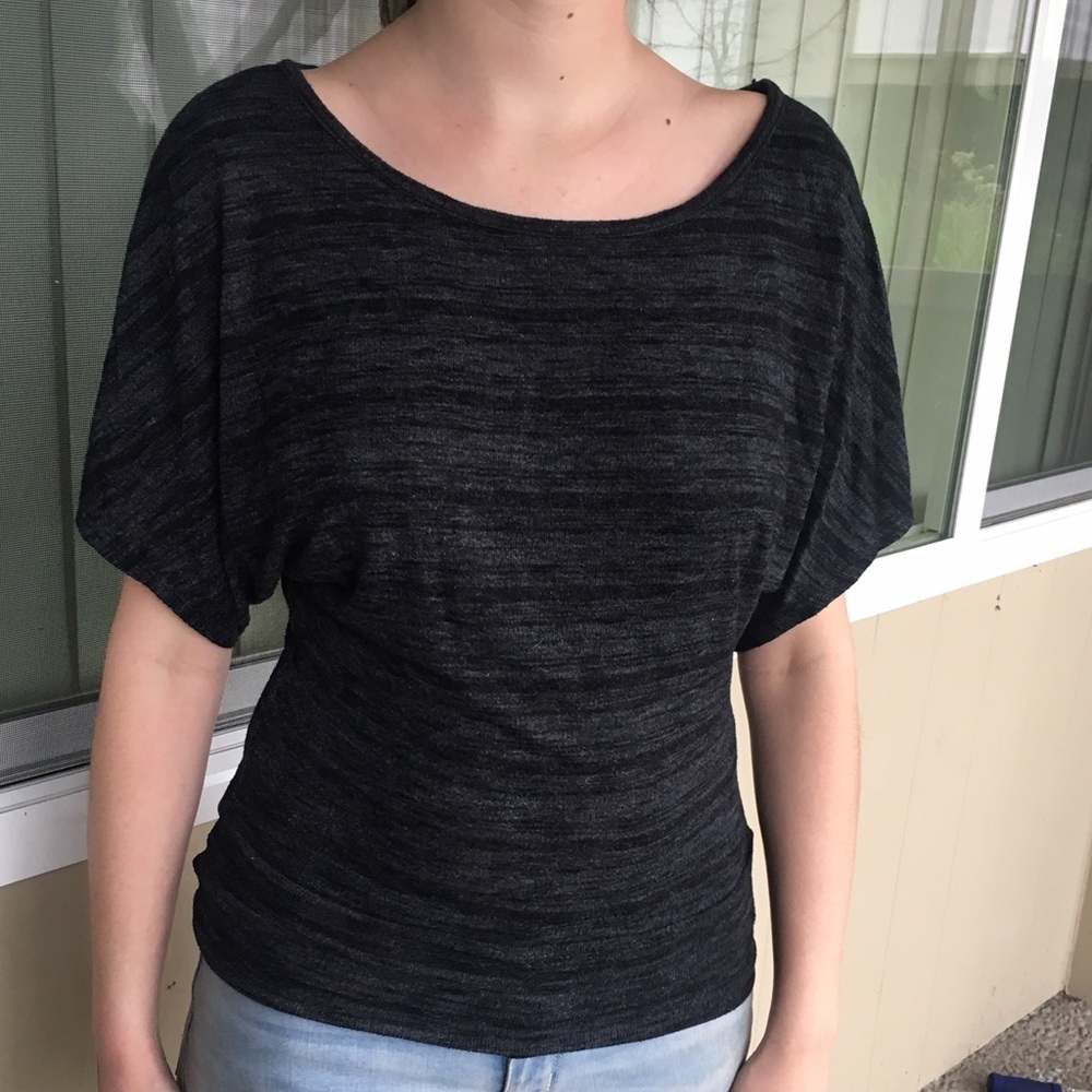 Dark Grey Simple Shirt