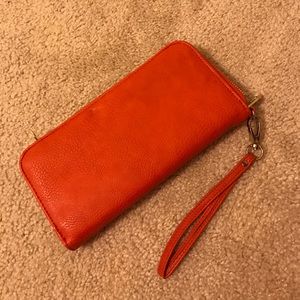 BID BUDDHA Orange wallet