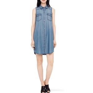 Club Monaco sleeveless Dennya shirtdress
