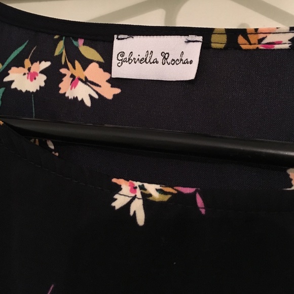 Gabriella Rocha Brynn Dress Navy & floral pattern - Picture 2 of 4