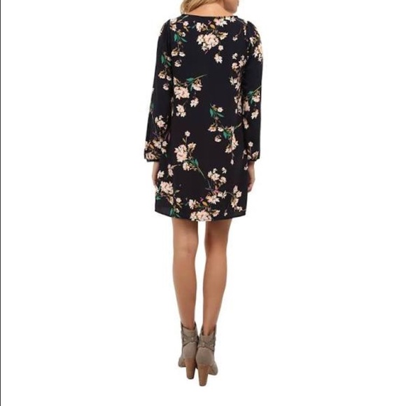 Gabriella Rocha Brynn Dress Navy & floral pattern - Picture 4 of 4