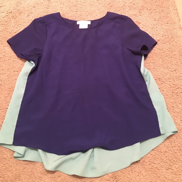 M.M. Couture short sleeve blouse