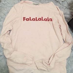 Wildfox "falalala" sweatshirt