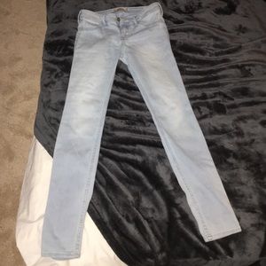 Hollister light wash jeans SIZE 1S