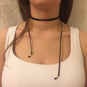 ❌SOLD!!!!❌ Black tie Choker
