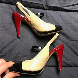 Franco Sarto multi-colored Pumps Sz 7 💕