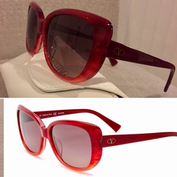 Valentino Women's Cat Eye Sunglasses - Picture 2 of 4