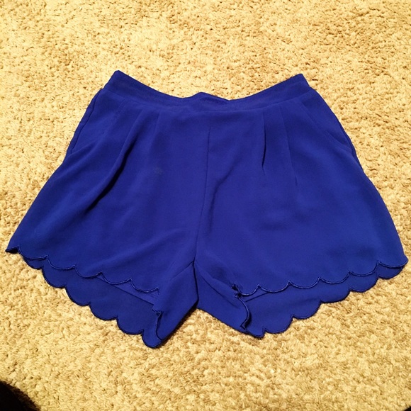 royal blue shorts