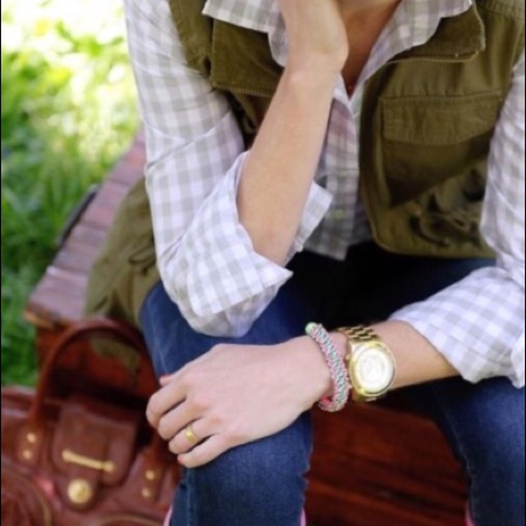 J Crew Lilac Gingham