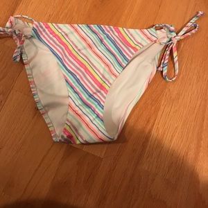 Stripe bikini bottoms