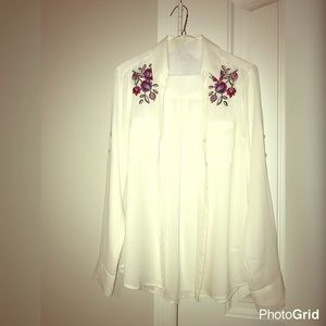 Long sleeve blouse