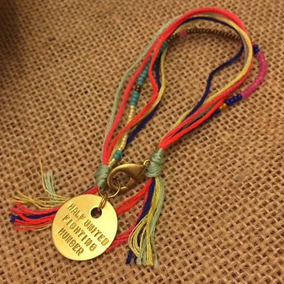 Mya Fighting Hunger Bracelet handmade in Haiti - Picture 4 of 7