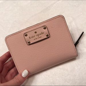 NWOT Kate Spade Baby Pink Wallet