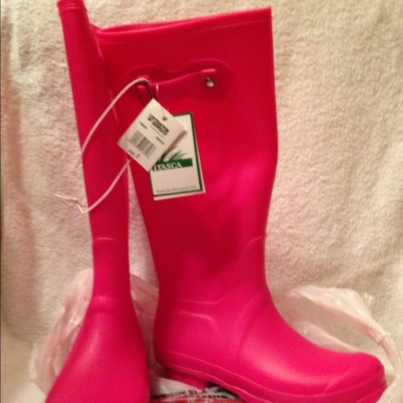 TSC PINK RUBBER BOOTS - Picture 3 of 3