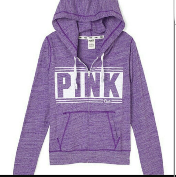 VS PINK ZIP UP
