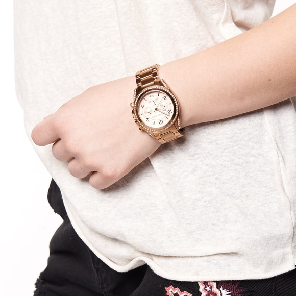 Michael Kors Rose Gold Watch main image 2