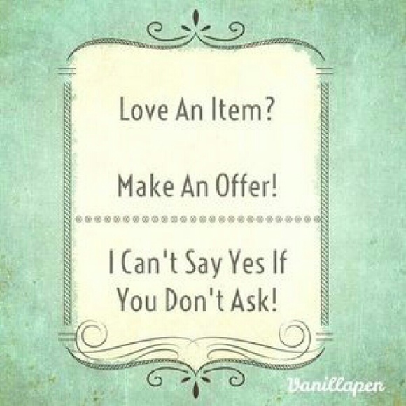 Make me an offer