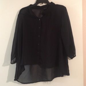Sheer blouse