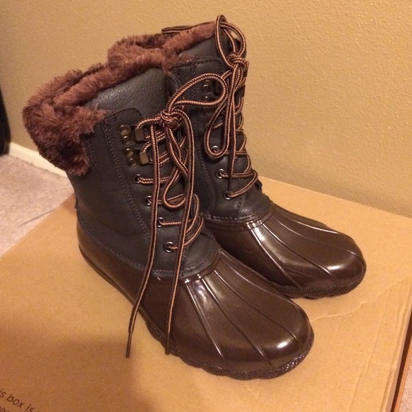 Cute duck boots