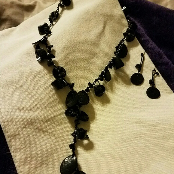 Y Necklace and Earrings Set