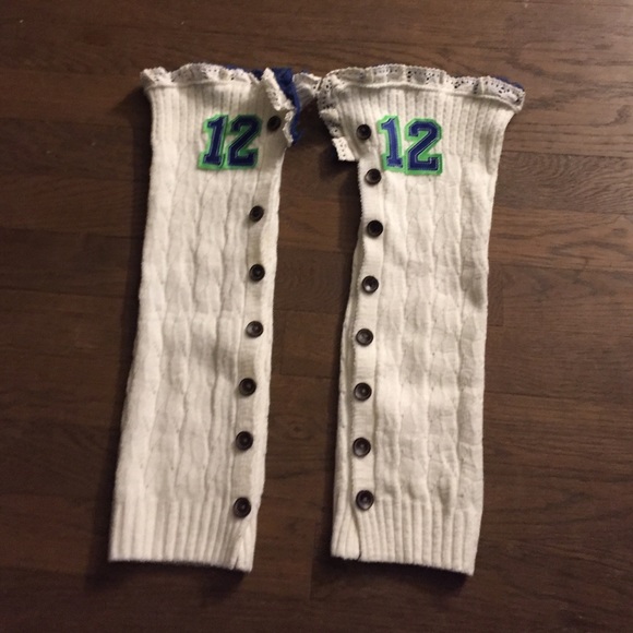 Seattle Seahawks 12th man leg warmers