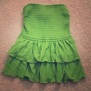 Hollister strapless top