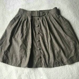 Modcloth Intern of Fate Midi Skirt