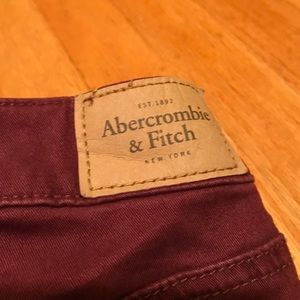 Maroon/burgundy/ox blood pants