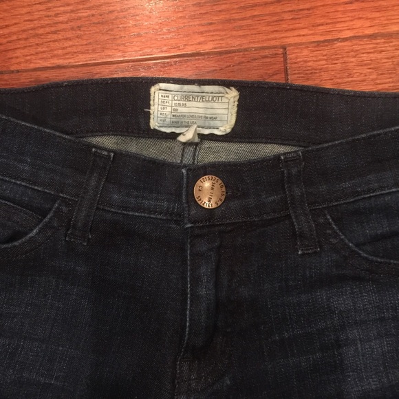 Current Elliot Moto skinny jeans