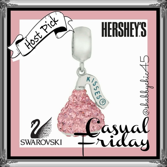 Swarovski Jewelry - *HP* Hershey's Kiss Swarovski Charm-Now Available Swarovski Jewelry - *HP* Hershey's Kiss Swarovski Charm-Now Available