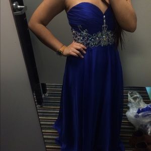Blue Prom Dress
