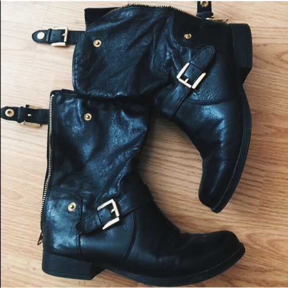 Steve Madden biker boots