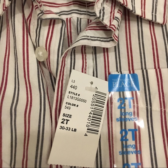 Children's place 2T button down - Picture 3 of 3