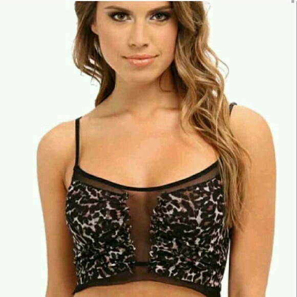 Free People Other - Free People Leopard bralette